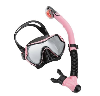 Cpsports Scuba Diving Snorkeling Freediving Mask Snorkel Set for Adult