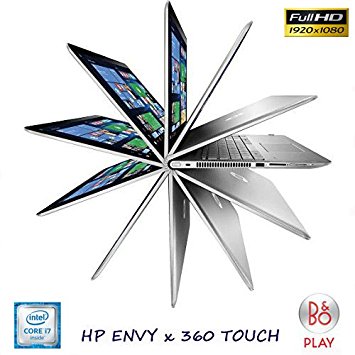 HP Envy 15-u437 x360 Convertible Touch-Screen Ultrabook Intel i7 up to 3.1 GHz 16GB RAM 15.6" FULL HD B&O AUDIO WebCam WiFi (Certified Refurbished)