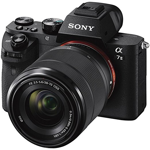 Sony Alpha a7II ILCE-7M2/B ILCE-7M2 ILCE-7M2 Compact Full Frame Mirrorless Camera with FE 28-70mm f/3.5-5.6 OSS Lens