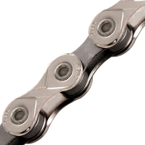 KMC X10.93 10 speed 116 links Bicycle Chain, Silver/Grey (1/2x11/128-Inch)