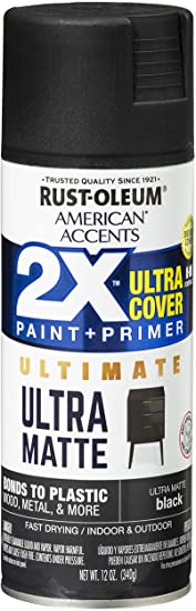 Rust-Oleum 328392 American Accents Spray Paint, Black