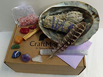 Craftmoor Ultimate Crystal Cleaning and Crystal Cleansing Smudge Kit