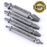 MAZU Damaged Screw Remover Set Easily Remove Stripped or Damaged Screws Made From HSS 4341 the Hardness Is 62-63hrc