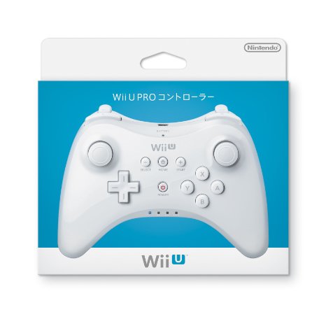 Wii U PRO controller shiro WUP-A-RSWA