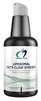 Designs for Health Liposomal Cat's Claw Synergy - Liquid Immune Support   Vitamin D   Monolaurin (50 Servings, 1.7 Ounces)