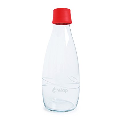 Retap Eco-Friendly BPA Free Borosilicate Glass Bottle - 27oz