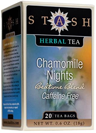 Stash Premium Chamomile Nights Herbal Tea, 20 Tea Bags
