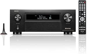 Denon AVR-X6800H 11.4-Channel 8K Home Theater Receiver with Dolby Atmos/DTS:X and HEOS Built-In (Renewed)