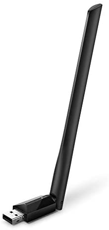 TP-Link AC600 USB WiFi Adapter for PC (Archer T2U Plus)- Wireless Network Adapter for Desktop with 2.4GHz, 5GHz High Gain Dual Band 5dBi Antenna, Supports Windows 10/8.1/8/7/XP, Mac OS 10.9-10.14