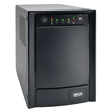 Tripp Lite 1500VA Sine Wave UPS Back Up, 900W Line-Interactive, Tower, USB, DB9, 8 Outlets (SMC1500T)