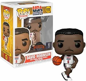 Funko Pop NBA: Legends - David Robinson 92 Team USA White