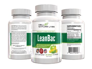 Top Selling Weight Loss Supplement -LeanBAC- Made In The USA In A cGMP Facility ...
