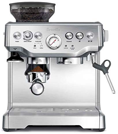 Breville the Barista Express BES870XL PID Semi-Automatic Espresso Machine w/Dose Control Grinding