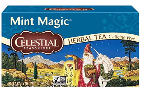 Celestial Seasonings Herbal Tea, Mint Magic, 20 Count