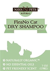 Nava Pets Organic Cat FleaNo Dry Shampoo