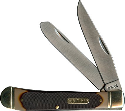 Old Timer 296OT Trapper 2-Blade Folding Pocket Knife, Large