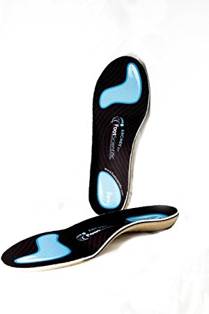 Arches Orthotics Best Pronation Shoe Insoles, 4-layer Correction, Comfort and Performance Guaranteed (Men 5-5.5 / Women 7-7.5)