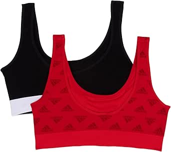 Adidas Women's Seamless Bralette with Removable Cups, 2-Pack