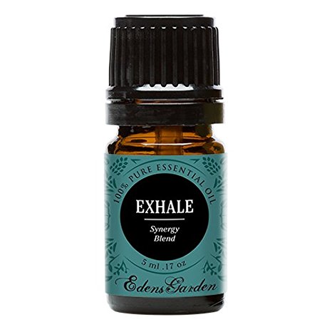 Exhale Synergy Blend Essential Oil by Edens Garden- 5 ml (Comparable to DoTerra's Breathe)