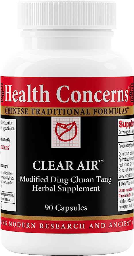 Health Concerns - Clear Air - Respiratory Support - 90 Capsules