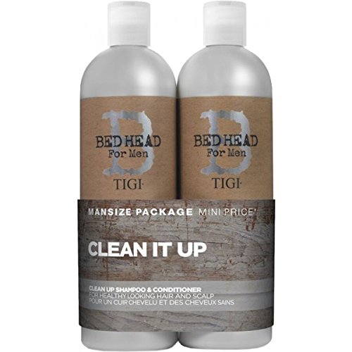 Tigi B For Men Clean Up Tween Duo Pack 2x750ml