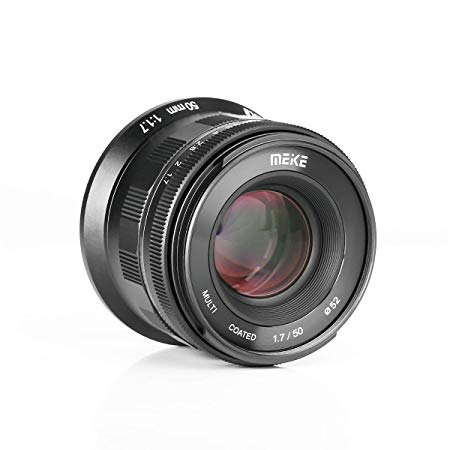 Meike MK-50mm F1.7 Full Frame Manual Focus Prime Lens for Nikon Z Mount Cameras Z6 Z7