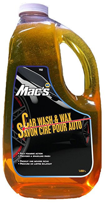 NAPA Mac's Premium (702) Car Wash and Wax- Biodegradable with Carnauba- 63.9 ounces