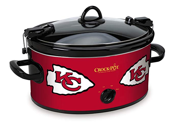 Crock-Pot Kansas City Chiefs NFL 6-Quart Cook & Carry Slow Cooker