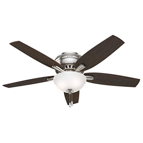 Hunter Fan Company 53315 Ceiling Fan, 52"/Large, Brushed Nickel