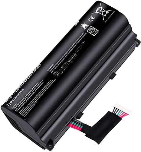 New A42N1403 Battery for ASUS ROG GFX71JY 17.3" GFX71JY4710 G751 G751J G751JT G751JY G751JL G751JM GFX71JY GFX71JY4710 GFX71JY4710 G751J-BHI7T25 G751JL-BSI7T28 A42LM93 4ICR19/66