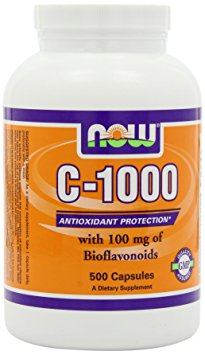 NOW Foods Vitamin C-1000, 500 Vcaps