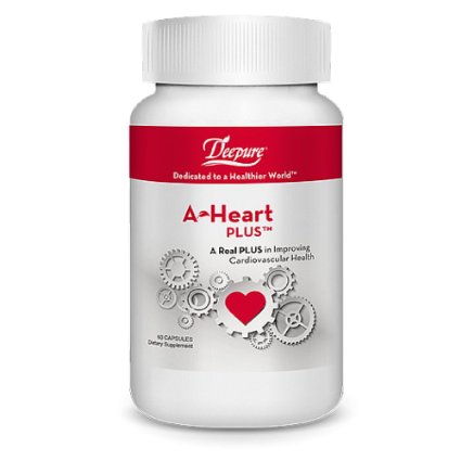 Deepure PRO-Heart PLUS Targeted Formula Pharmaceutical Grade Natural Herbal Supplement for Cardiovascular Health 60 Capsules1 Month Supply