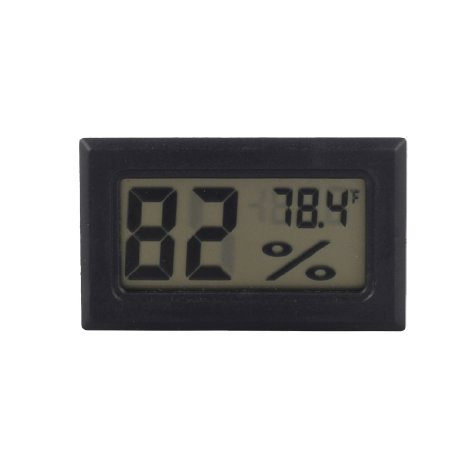 Qooltek Super Wireless Mini LCD Display Thermometer Electronic Temperature Hygrometer Climb Pet Electronic