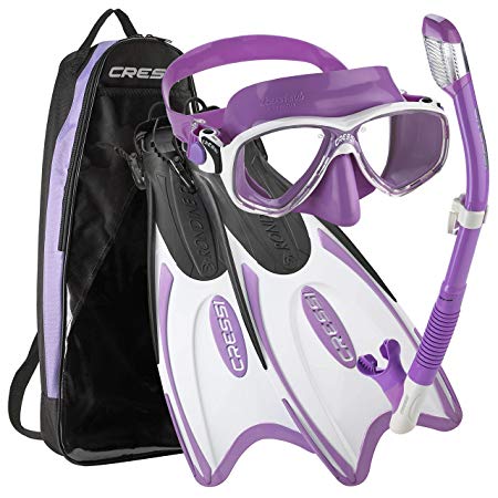 Cressi Palau Long Mask Fin Snorkel Set