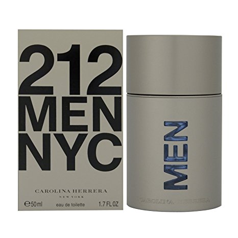 212 By Carolina Herrera For Men. Eau De Toilette Spray 1.7 Ounces
