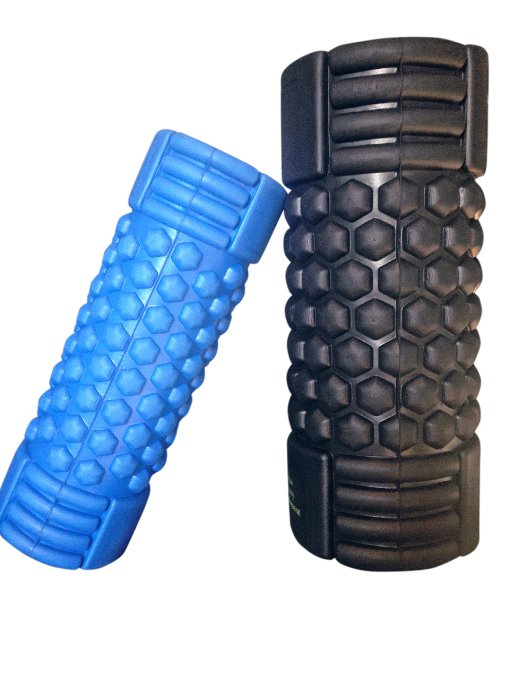 Best Foam Rollers For Pain Relief Physical Therapy Athletic Performance 2 in 1 Includes Travel Size Roller Used For Trigger Point Deep Tissue Self Massage Recovery and Performance