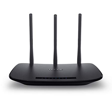 TP-Link WIRELESS N ROUTER 300M 4PORT WITCH & 3FIXED ANTENNAS (134798B)