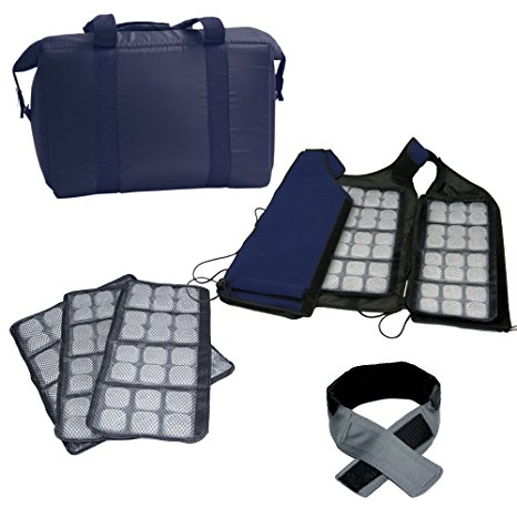 FlexiFreeze Personal Cooling Kit, Zipper Front