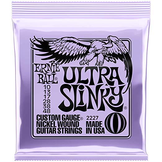 Ernie Ball Electric Guitar Strings Ernie Ball Ultra Slinky Nickelwound Electric Guitar Strings 10-48 Gauge