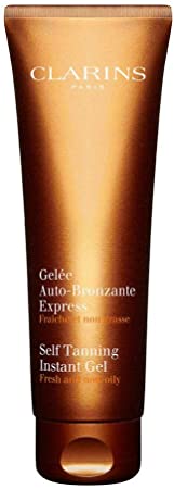 Clarins self Tanning Instant Gel (Fresh and Non-Oily) 125 milliliter/ 4.5 Ounce