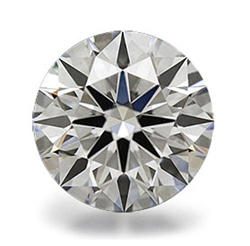 L65MMR TOP GRADE 1 CARAT 6.5MM ROUND LOOSE RUSSIAN SIMULATED DIAMOND IDEAL HEARTS AND ARROWS CUT