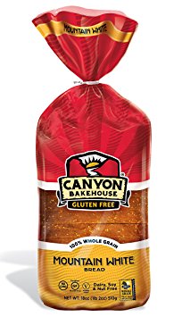 Canyon Bakehouse Mountain White Gluten Free Bread, 18 oz (frozen)