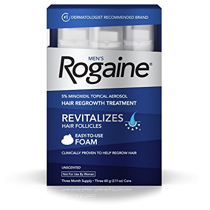 Men's Rogaine Foam Three Month Supply