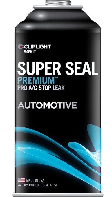 Cliplight  946KIT Super Seal Premium  A/C Stop Leak (Permanently Seals & Prevents Leaks in Auto A/C Systems)