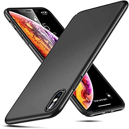 AEDILYS iPhone X Case | iPhone Xs Case [ Military Grade ] 15ft. Drop Tested Protective Case | Kickstand | Compatible with Apple iPhone X Case | iPhone Xs Case- Black