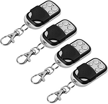 XCSOURCE 4pcs Electric Cloning Universal Gate Garage Door Opener Remote Control Fob 433mhz Replacement Key Fob HS641