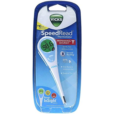 Vicks SpeedRead Digital Thermometer [V912US] 1 Each