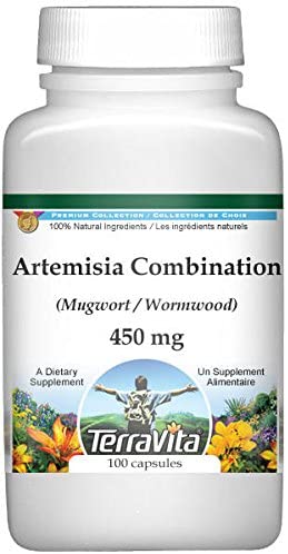 Artemisia Combination (Mugwort and Wormwood) - 450 mg (100 Capsules, ZIN: 513045)