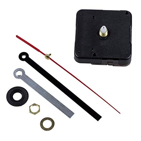 TOOGOO(R) Quartz Clock Movement Mechanism DIY Repair Parts Black   Hands