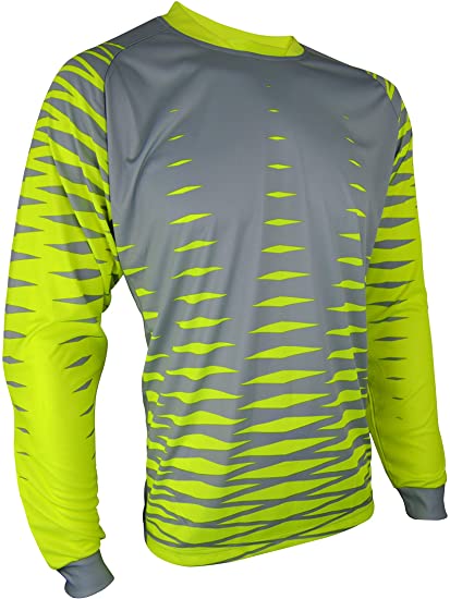 Vizari Men's Corsica GK Soccer Goalkeeper Jersey with Padded Elbows